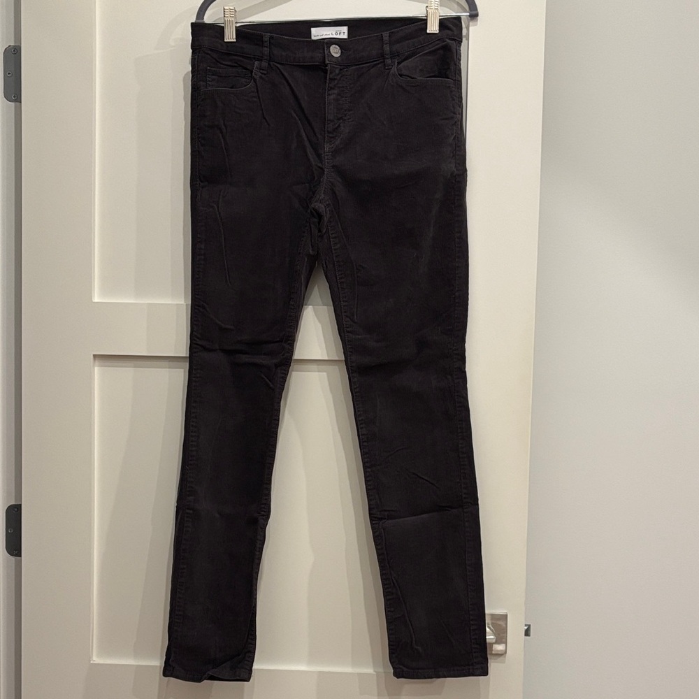 Loft Modern Skinny Corduroy Pants